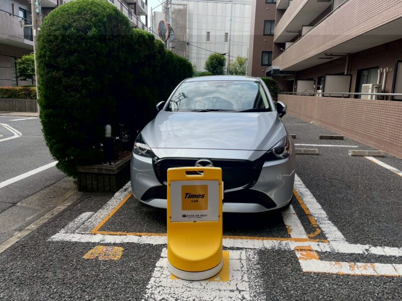 カーシェアの車